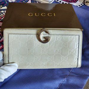 Gucci Guccissima long wallet